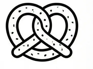 a black and white logo with two prent cookies 1.webp